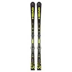 HEAD Supershape E-Speed skidpaket + Prd 12 Gw gul herr - storlek 184 - gul