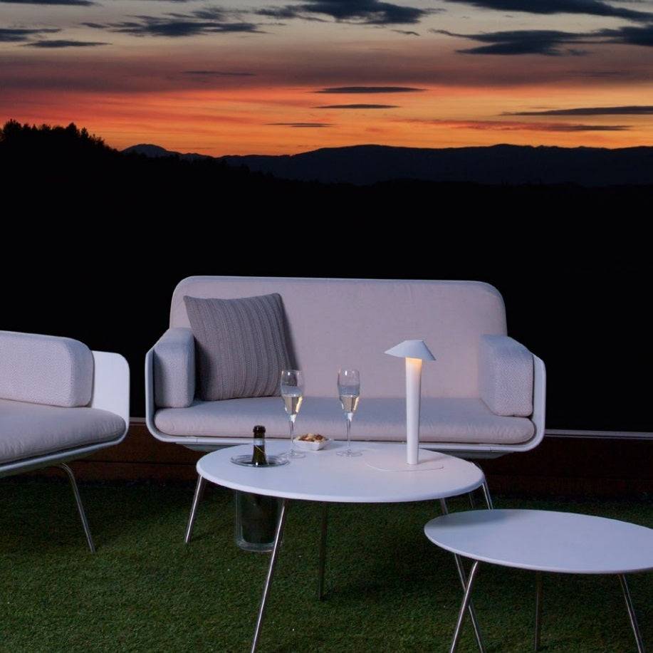 Rever dining bordlampe Wever & Ducré - Bronze + 2200K
