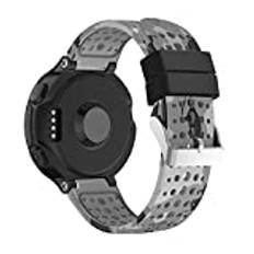 Chainfo Strap kompatibel med Garmin Forerunner 235 / Forerunner 735XT / Forerunner 220 / Forerunner 230 Watch Band, Replacement Adjustable Bracelet Silicone Sports Strap (Pattern 3)