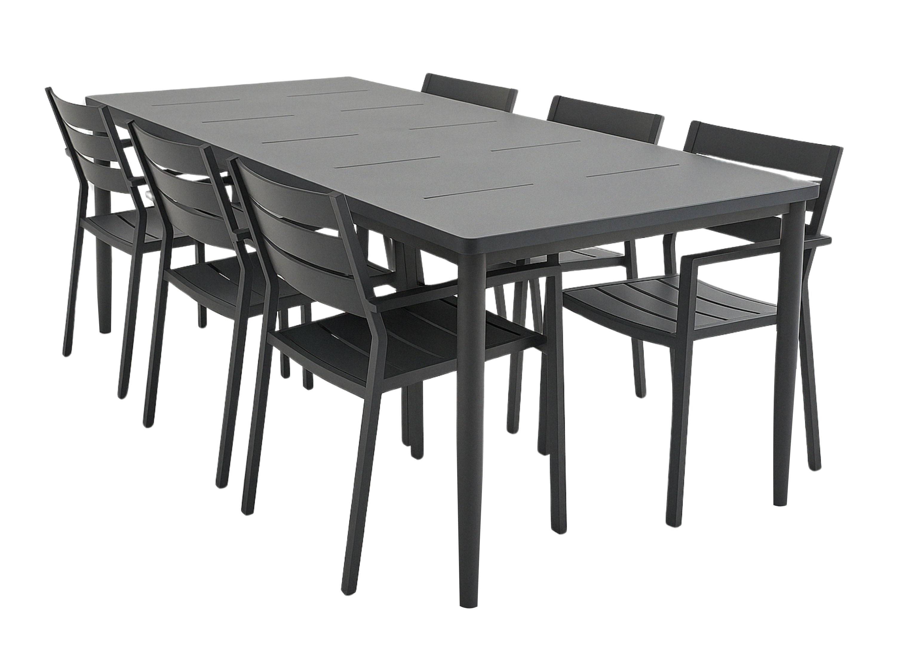 Nordic Breeze Collection - Anzio Matgrupp ink Varese Svart