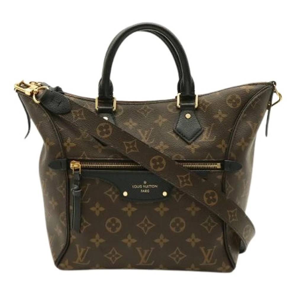 Louis Vuitton Vintage Pre-owned Turenne Monogram Håndtaske - Vintage - Dame - Brun - ONE SIZE - Uld