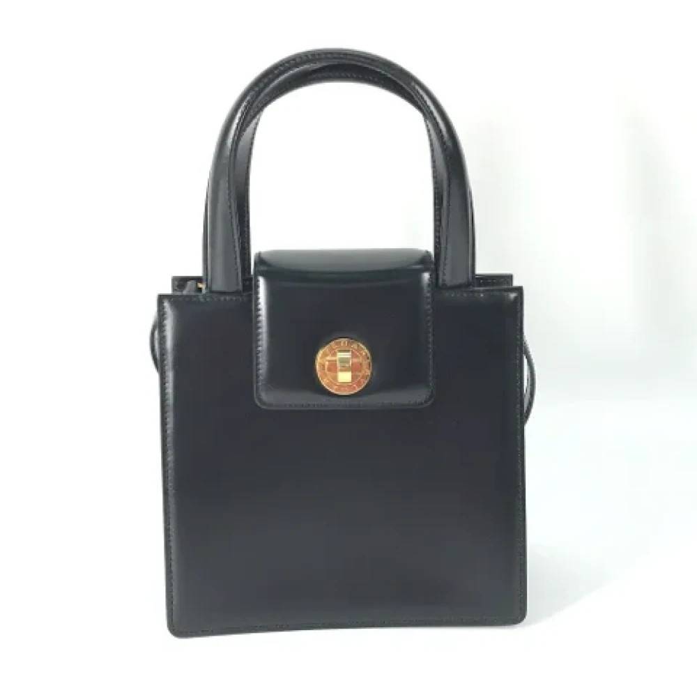 Bvlgari Vintage Pre-owned Laeder hndtasker - Vintage - Dame - Sort - ONE SIZE - Tyl