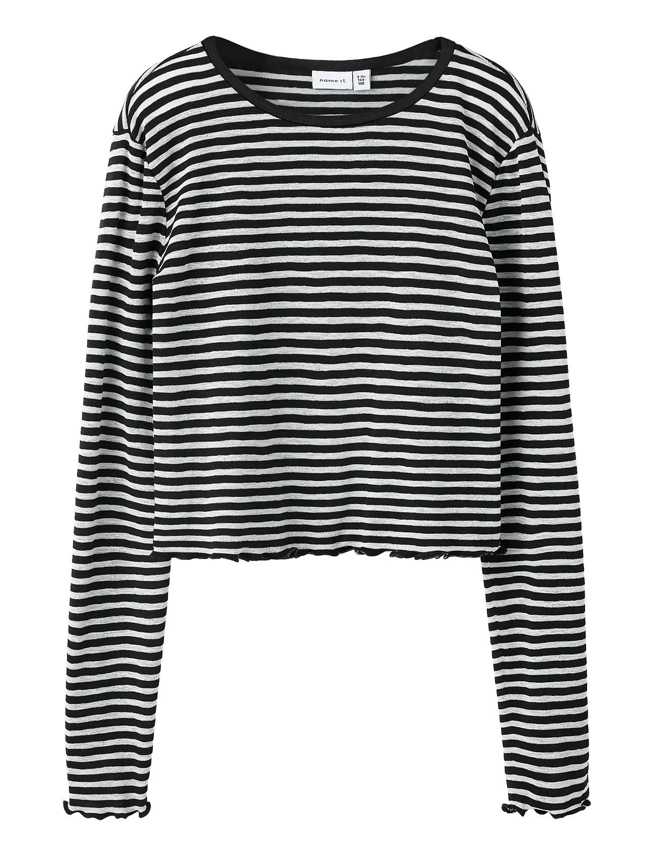 NAME IT Nkfbertis Ls Sh Top | Black | 146-152
