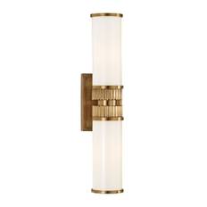 Hudson Valley Lighting Harper Brass 2 Light Bath Bracket