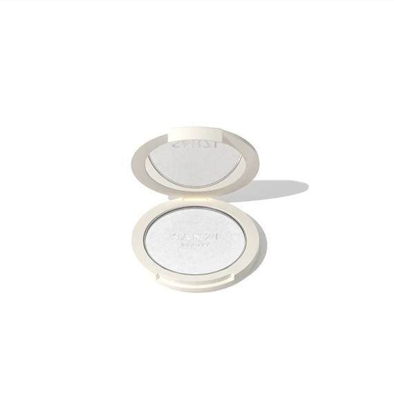 Sanzi Beauty Powder Highlighter - Pearly Silver 4g