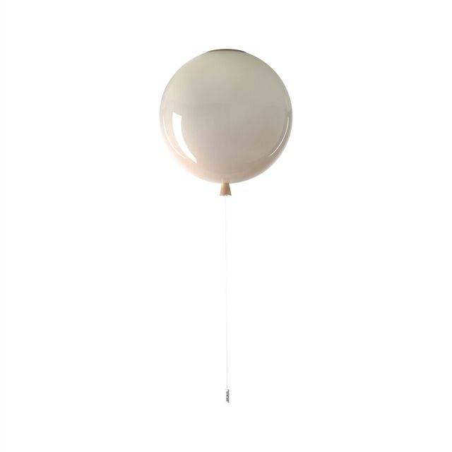 Memory 400 Loftlampe Grå med Hvid Switch.