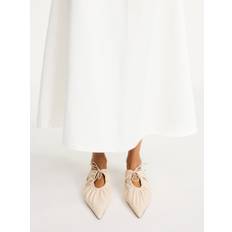 Masey leather mules