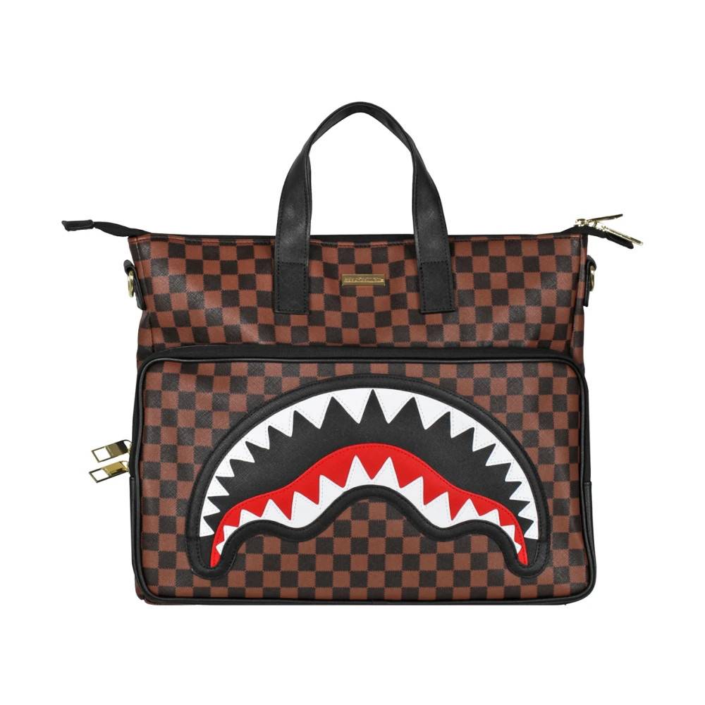SPRAYGROUND Sawtooth Sharks In Paris Rejsetaske - Tasker - Herre - Flerfarvet - ONE SIZE - Uld