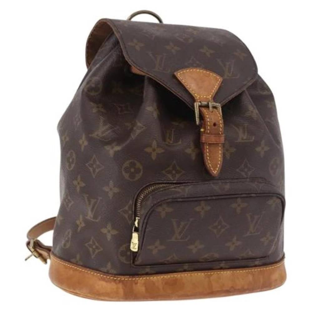 Louis Vuitton Vintage - Pre-owned Vintage Monogram Canvas Ryggsäck Vintage - unisex - ONE Size - Läder