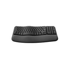 Logitech Ergo Series Wave Keys for Business - Tangentbord - Universal - Grå