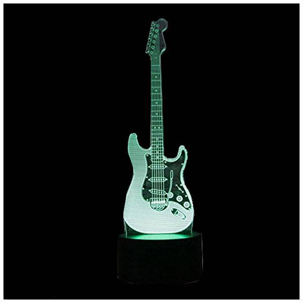 Colorful LED table lamp night light - Black / Telecontrol (Telecontrol)