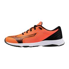 Junior Speed Studs Athletic Sports Elementary School Orange x cm 2E [Mizuno] Shoes, 4, Children's Shoes, Day, School, Lightweight, Boys, Black, 21.0