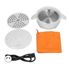 Electric Hot Pot Cooker Multifunction 1.2L Portable Foldable Electric Hot Pot for Home Dormitory L