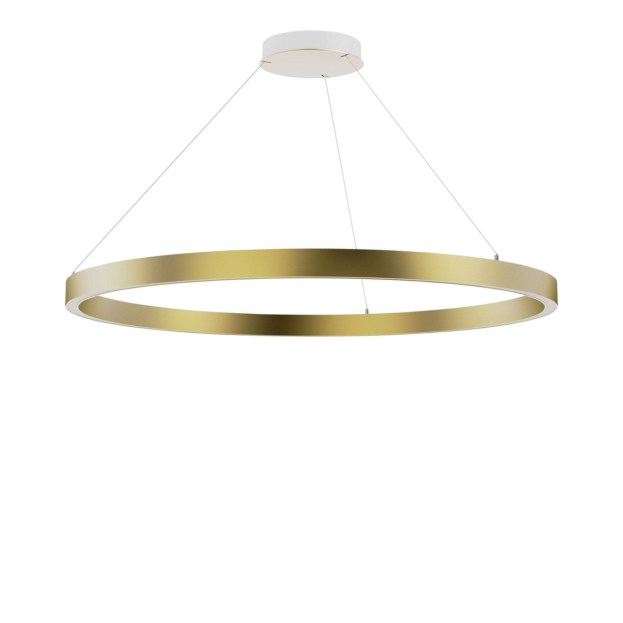 Nemo Lighting - Zirkol C Ø 100 cm, Downlight 4000K - Matte Gold - Takkronor - Nemo Studio - Guld