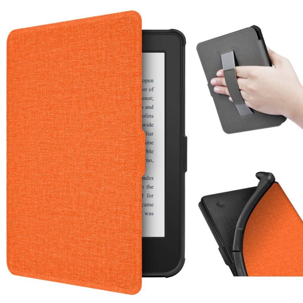 Hand Support 6 inch eReader Case Auto Sleep/Wake Shockproof N367 Smart Cover Anti Scratch for KOBO Clara Colour/BW 2024