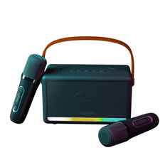 Karaoke-maskine til børn og voksne, bærbar Bluetooth karaoke-højttaler, C