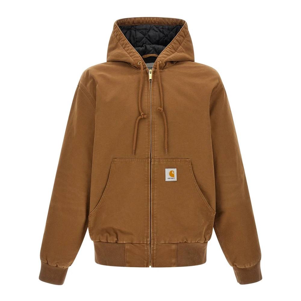 Carhartt Wip OG Active Jacket - Jakker - Herre - Brun - S - Bomuld