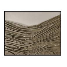 Moderne Grøn Beige Abstrakt Vægkunst 180 x 4,8 x 140 CM