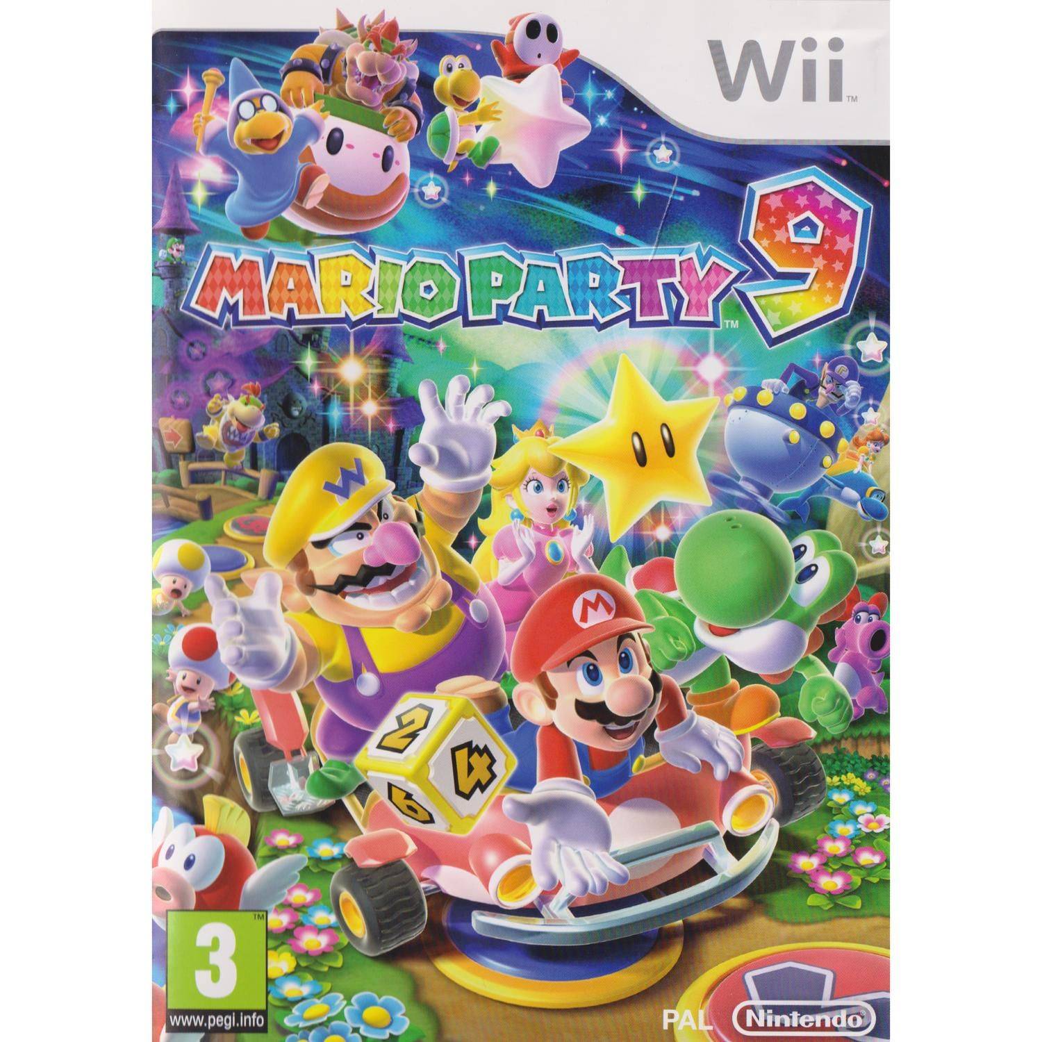 Mario Party 9 Nintendo Wii Nordic (Begagnad)