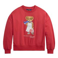 Polo Ralph Lauren Sweatshirt - Röd m. Gosedjur - Polo Ralph Lauren - 12-14 år (152-164) - Sweatshirt