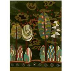 Elitis Wandbild Vol Au Dessus Du Paradis - TP 327 01 - green