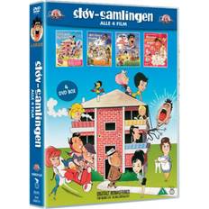 Støv Samlingen - Støv På Hjernen 1-4 Boks - DVD - Film