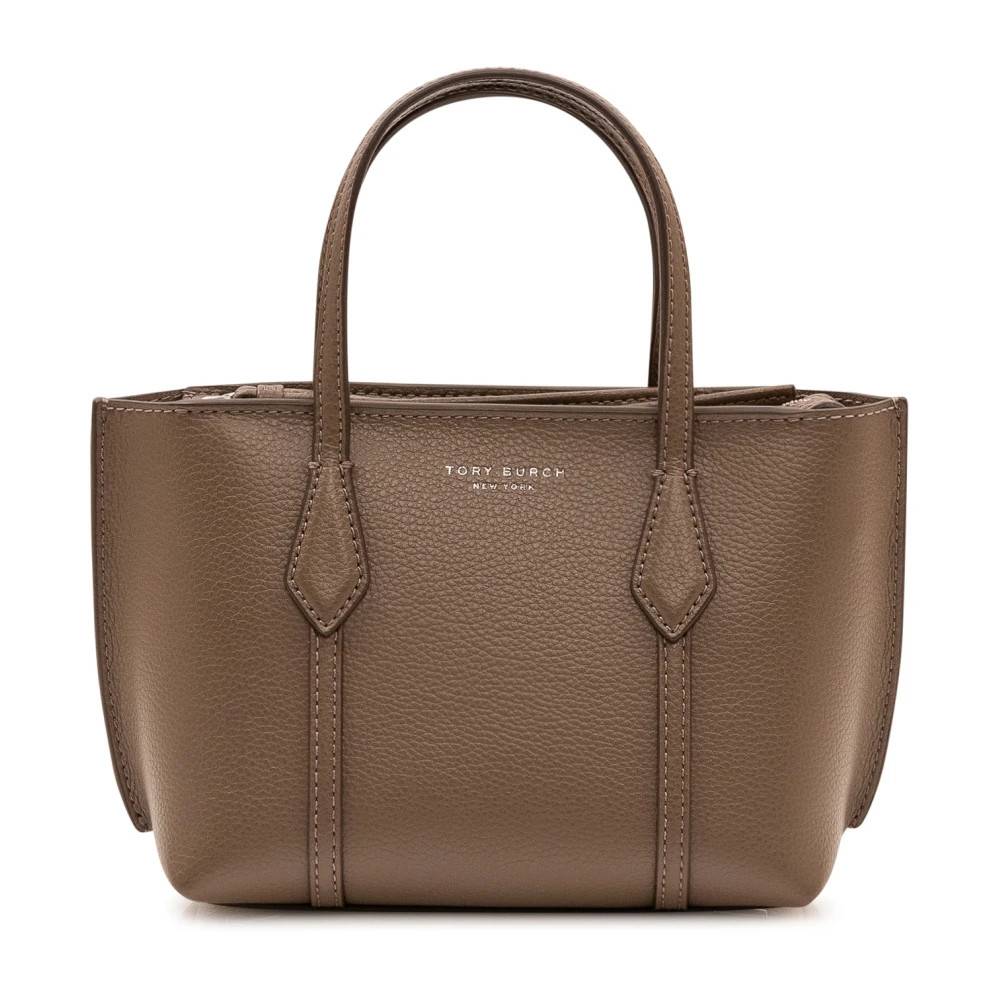 Tory Burch Perry Mini Tote - Tasker - Dame - Brun - ONE SIZE -