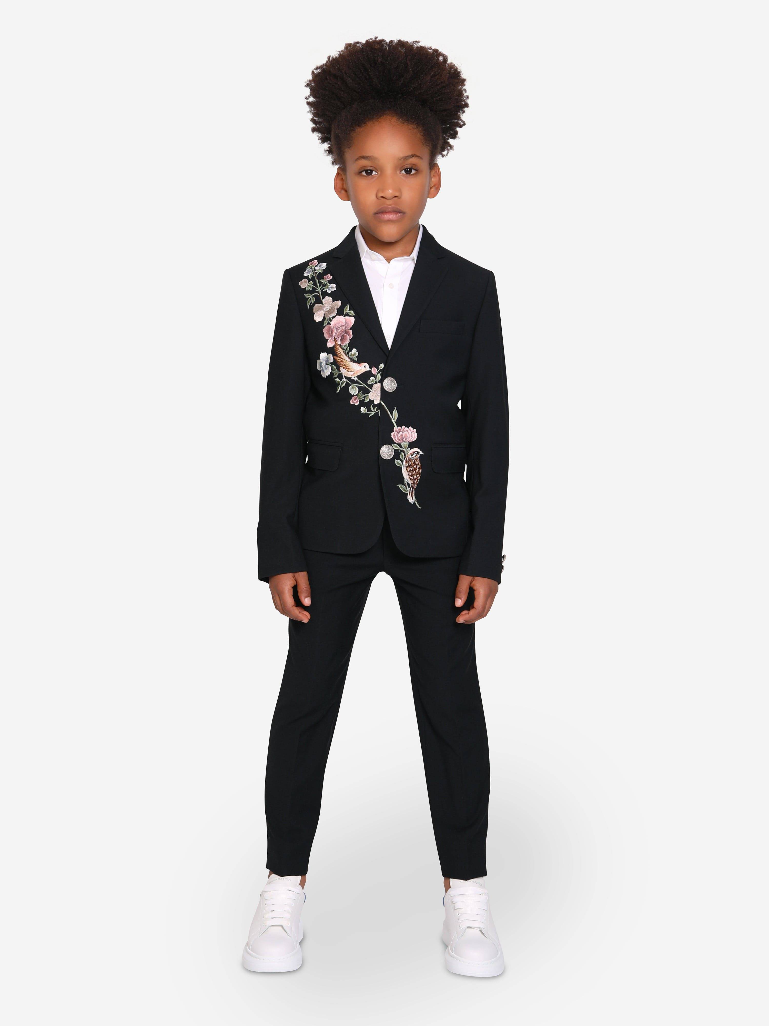 Maison Ava Boys Olwyn Suit in Black - Black / 4 Yrs (4 Yrs)