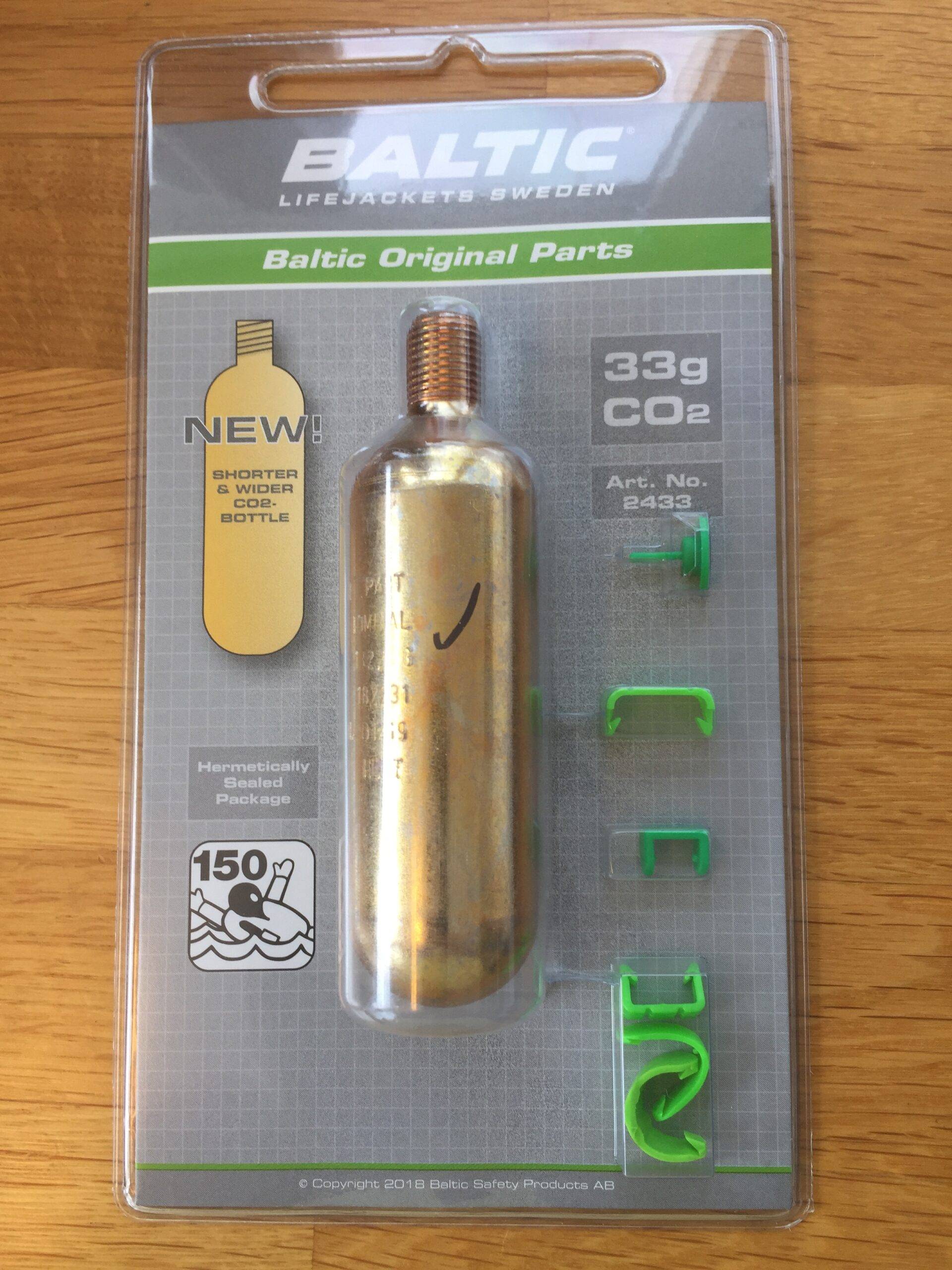 CO2-patron 33g & 60g (Modell: 60g)