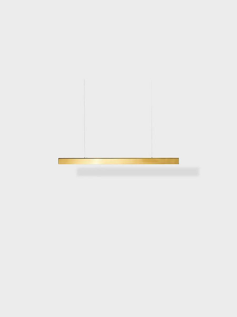 I Model Pendel, ledningsfri fra Anour Messing / 100 cm / Poleret - Jacobsen Plus