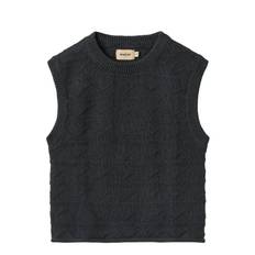 WHEAT Knit Vest Bobby |Navy |98