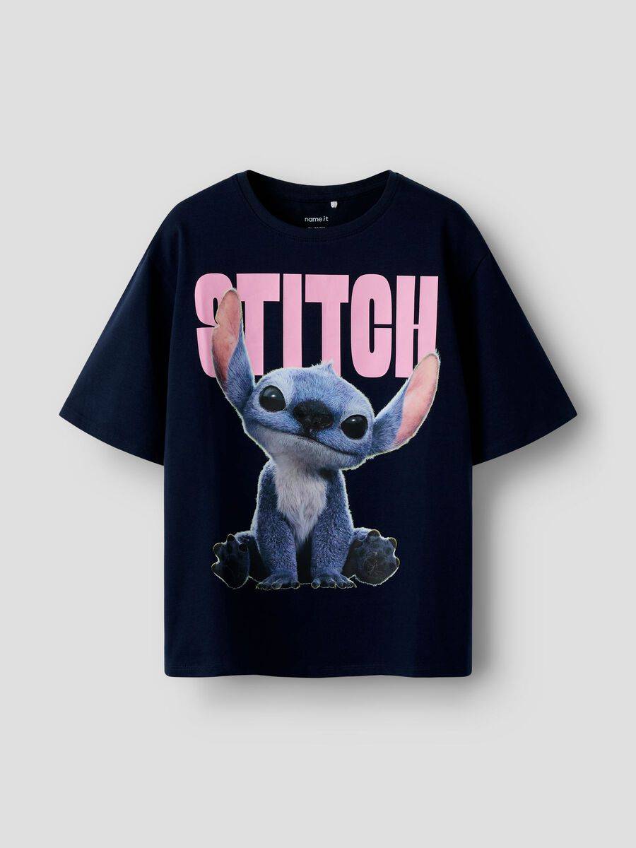 Stitch T-shirt - Blå - 158/164