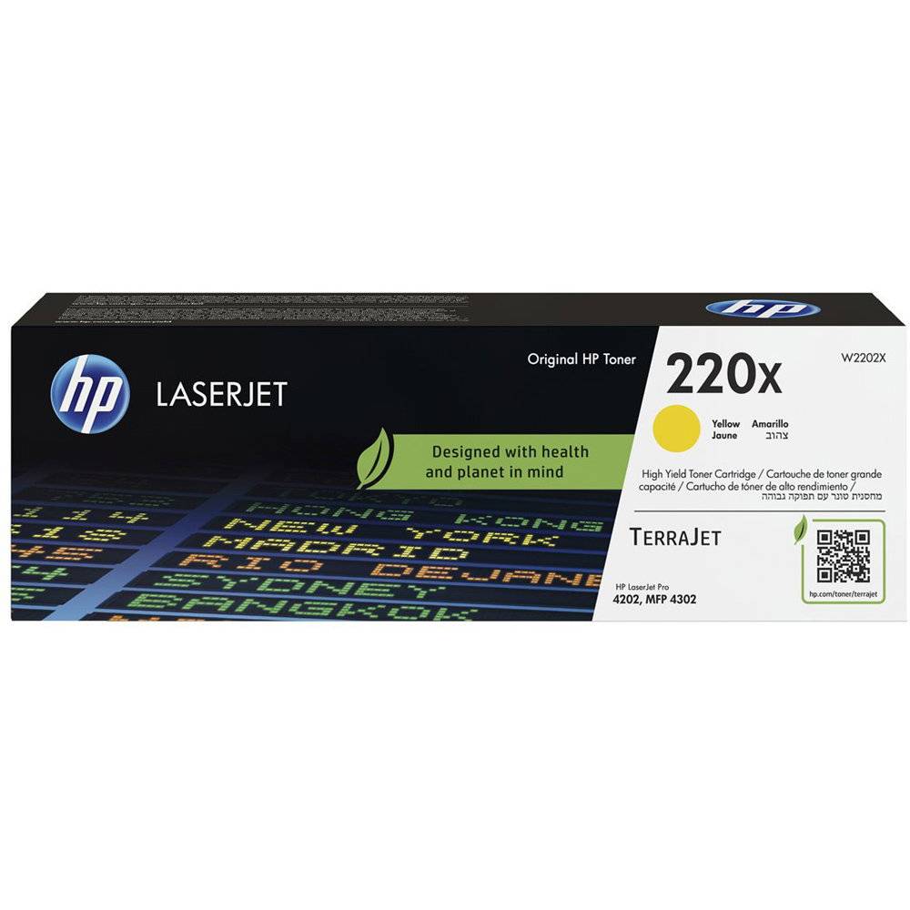 HP toner 220X gul