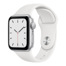 Apple Watch SE 4G - Aluminium/Sport Band 44mm / Nyskick / Silver