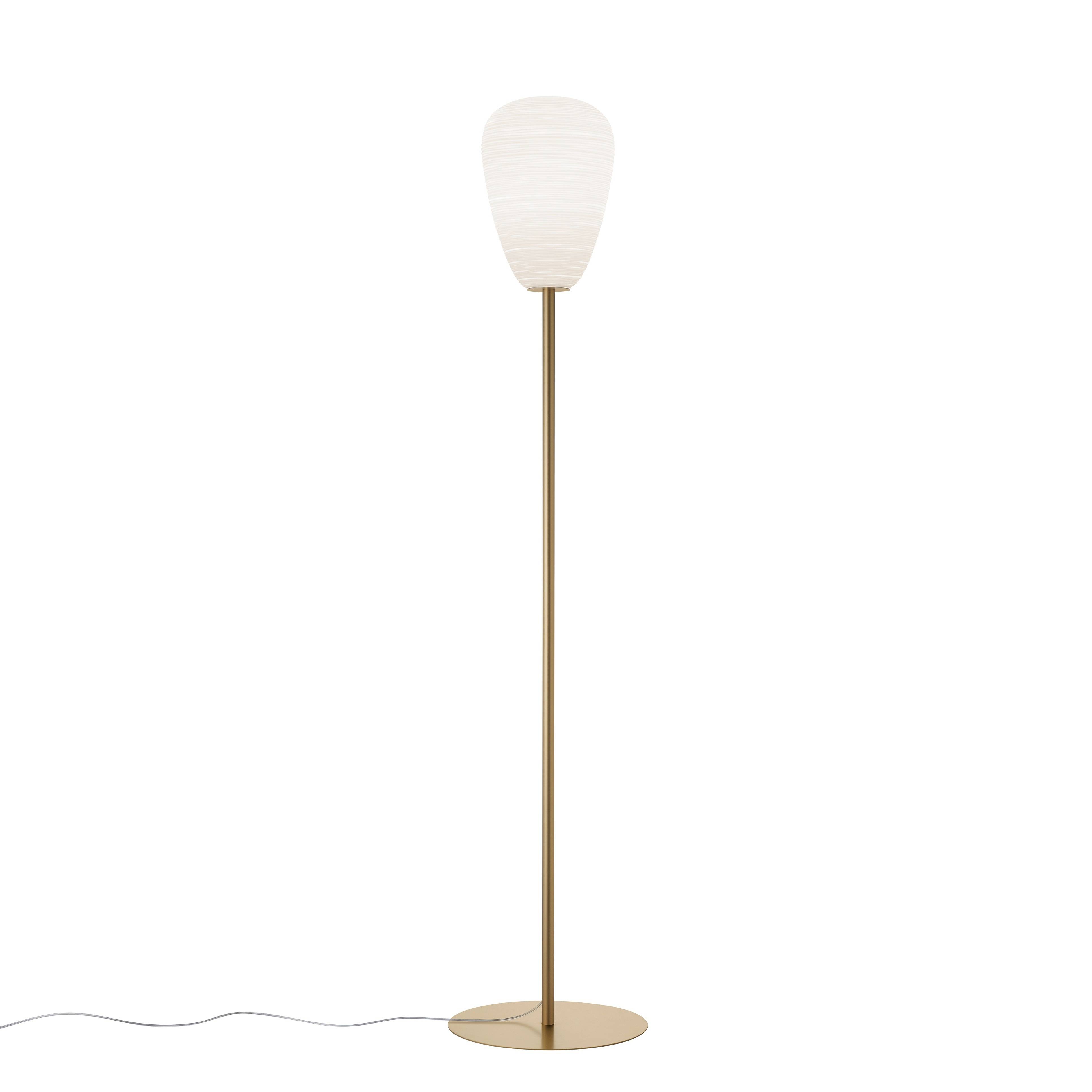 Rituals 1 Gulvlampe Oro/Bianco - Foscarini.