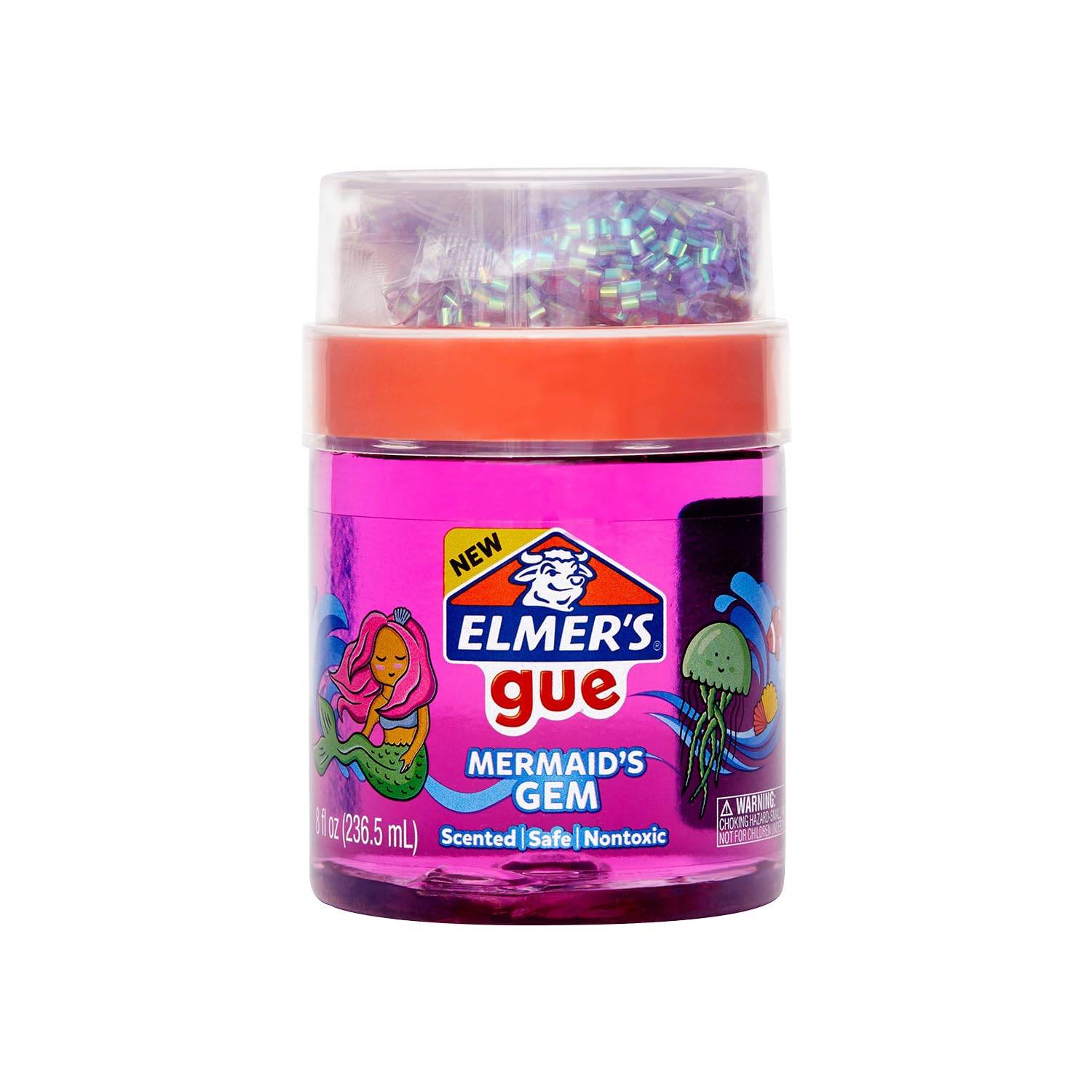 Mixing Goo Mermaid Gem 2164726 ELMER'S Slime, 236ml, Pre-Made Slime, violett
