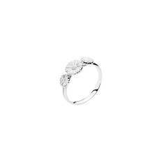 Lund Copenhagen - Marguerit ring i sølv (1x7,5 mm og 2x5mm)