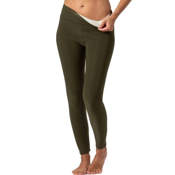 Trofe Thermal Leggings - Green - Large