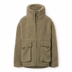 Molo Utha Fleece-jakke Bark Green  Bark Green 128 cm  Grøn  128 cm  mand