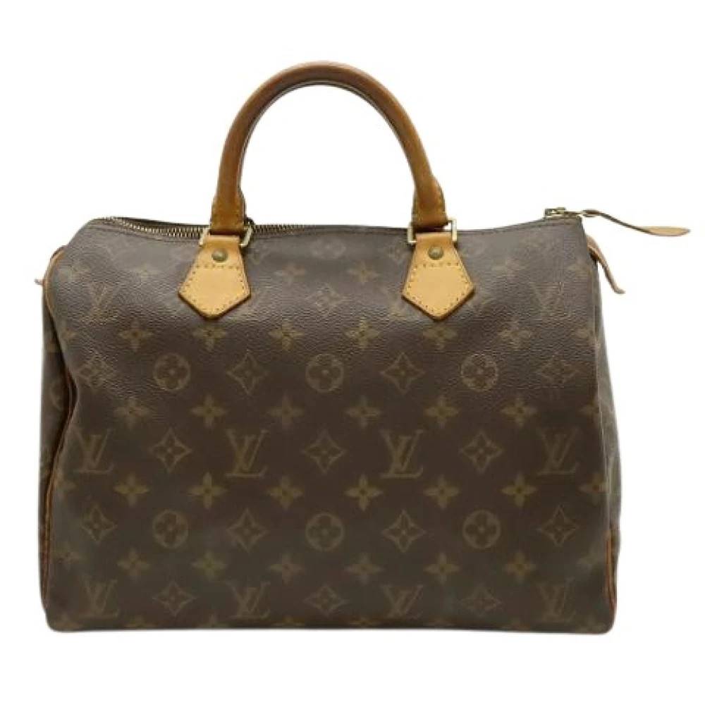 Louis Vuitton Vintage Pre-owned Vintage Monogram Håndtaske - Vintage - Dame - Brun - ONE SIZE - Læder