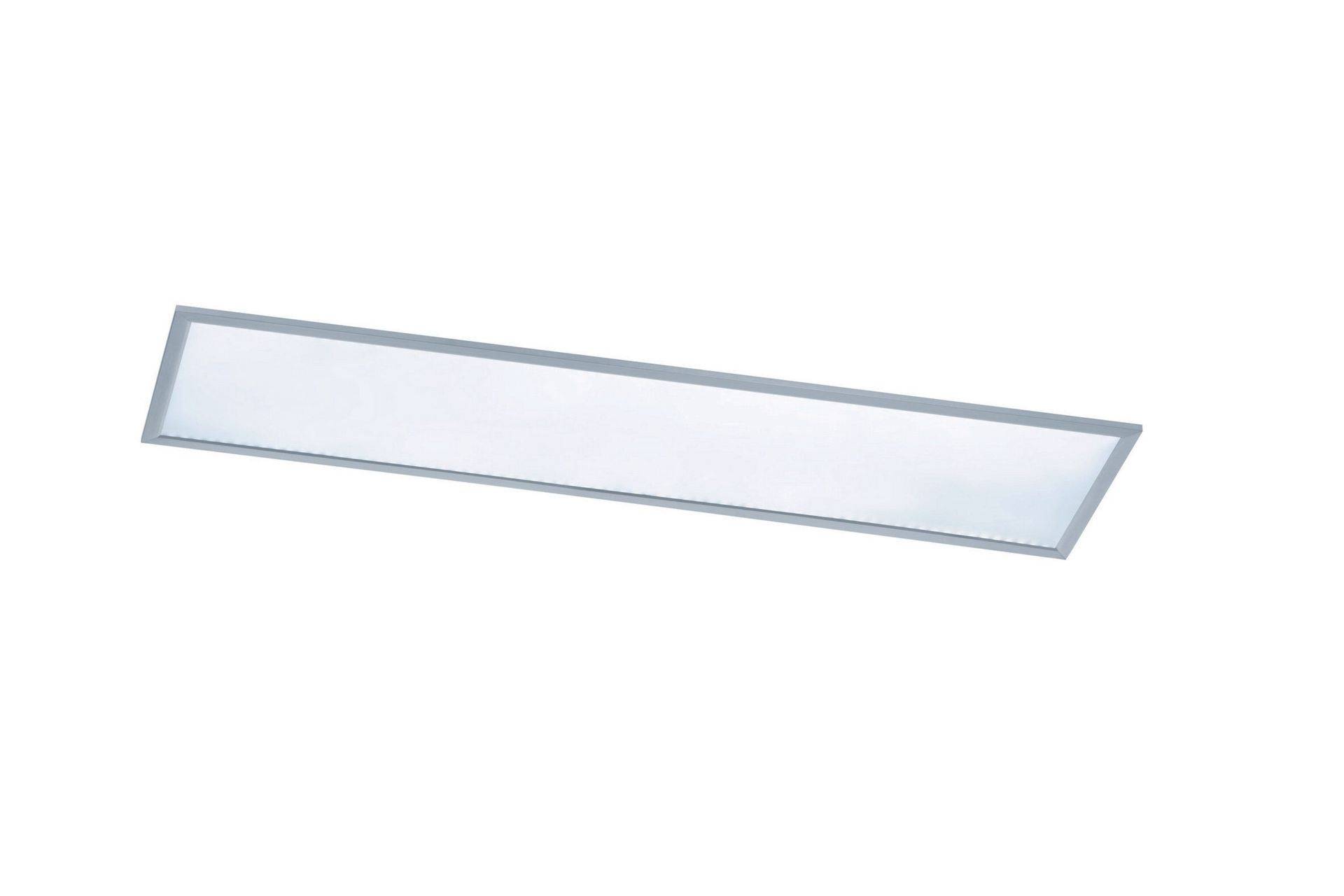 Trio Lighting Phoenix LED Plafond 120x30cm borstad stål - Borstad stål/Vit Plafond