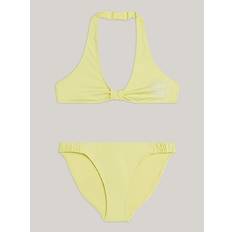 Hilfiger Monotype Logo Halterneck Bikini Set - YELLOW TULIP - 10-12yrs