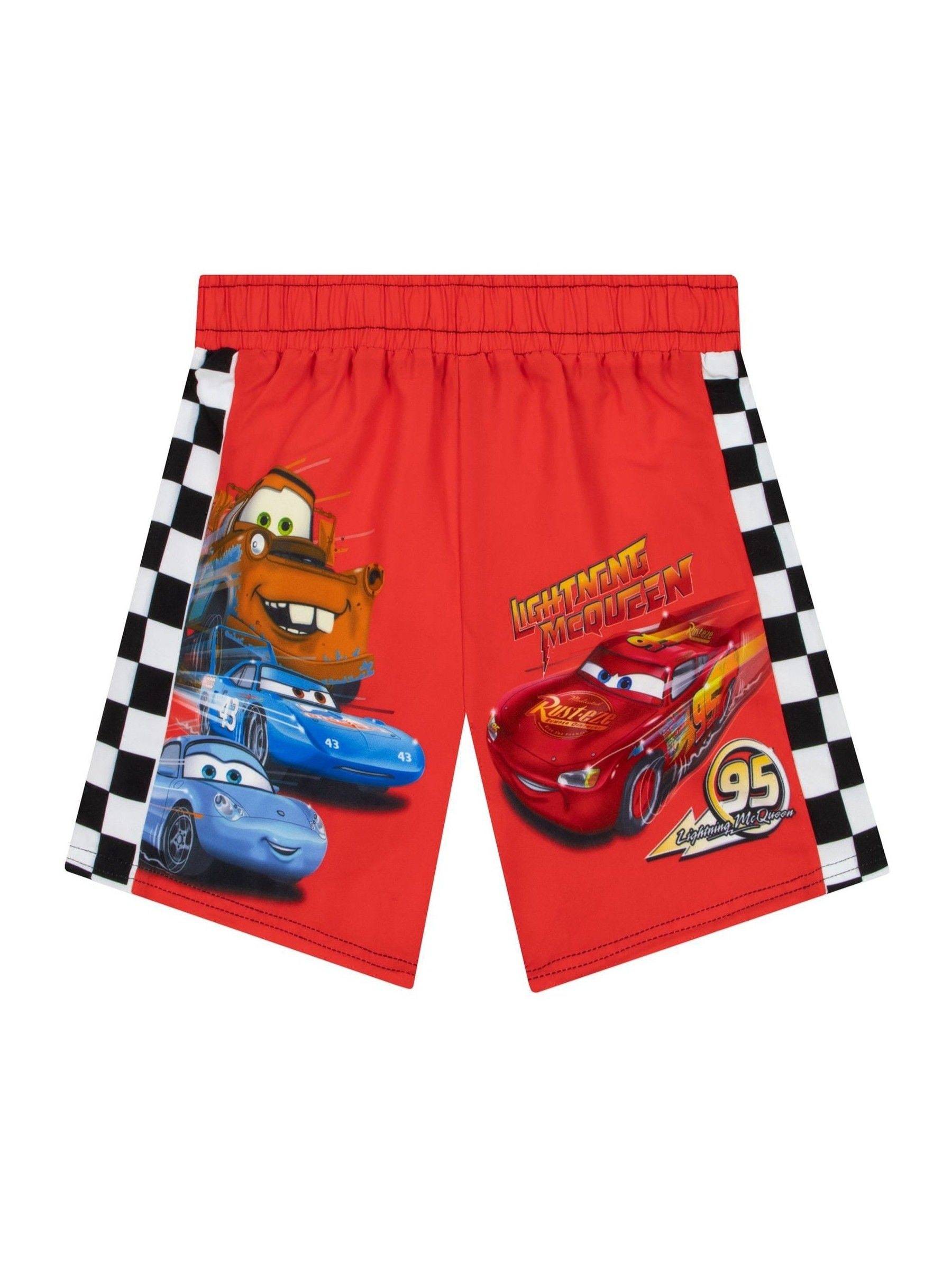 character Disney-karaktärer Bilar Blixten McQueen-tryck Badshorts