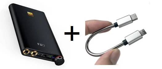 FiiO Q1MarkII + FiiO TC03 SAMSUNG KOMPATIBEL