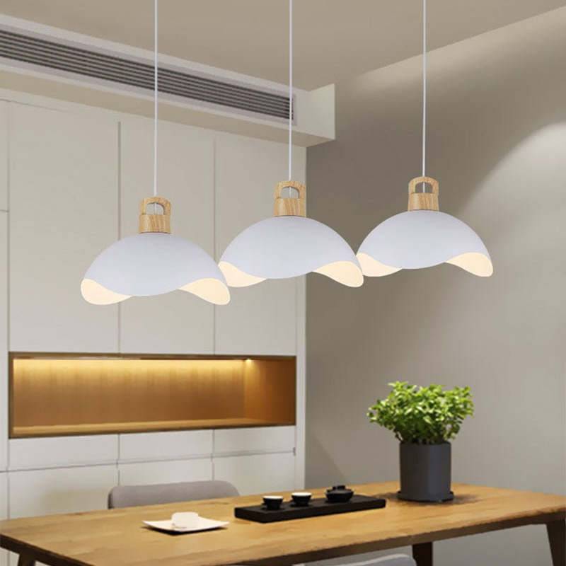 EleganteLuxe - Luxe Morandi Taklampa för Inomhusbruk - Wit / 30CM