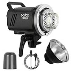 Godox MS300-V 300 W studioblixt, COD LED-justeringsljus, 2,4 G Trådlöst X-system 5 600 K Bowen Mount Monolight med reflektor för bröllopsfotografering GN58