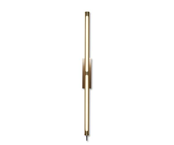 Rubn Bloomsbury Wall - Brass - uden kabel (direkte udtag i væg)