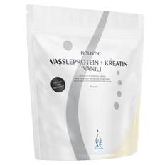 Holistic Vassleprotein + Kreatin Vanilj 750 g