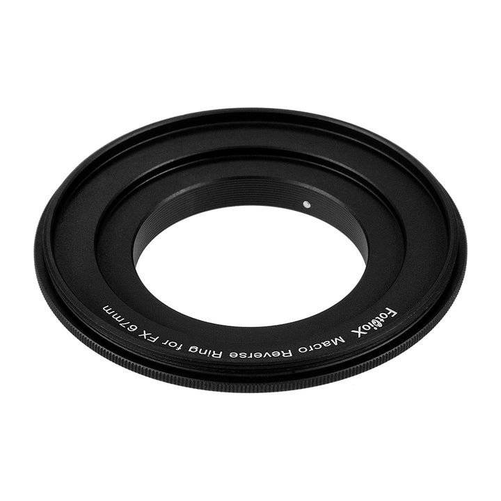 Makro reverseringsring Fuji 67mm - Camera Mount to Filter Thread Adapter for Fujifilm Fuji X-Series Camera Mounts
