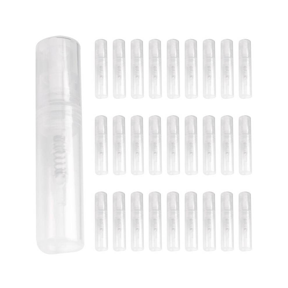 400 X 2ml Plastic Travel Spray Bottle Empty Transparent Perfume Atomizer New